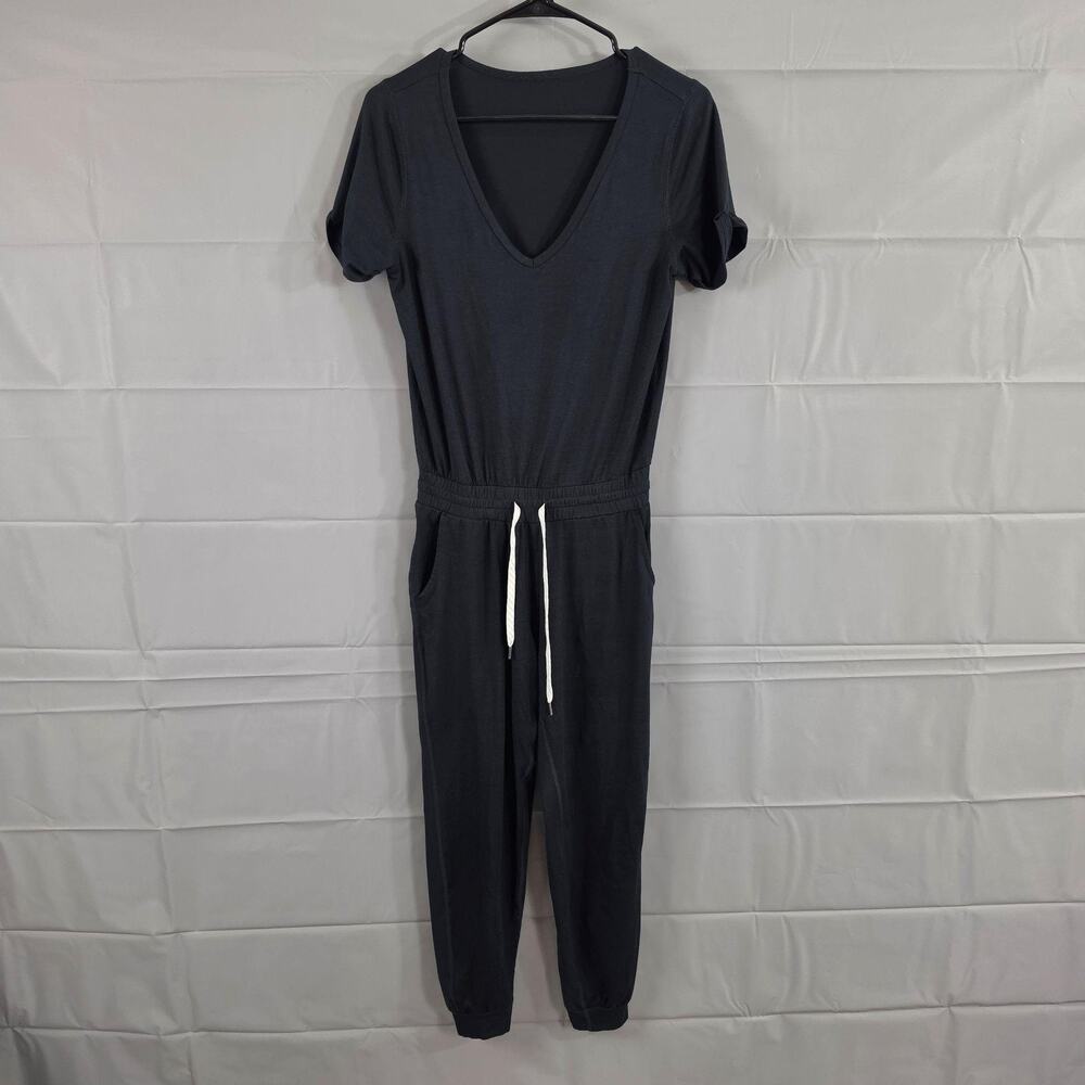 Vuori Jumpsuit Womens Small All Day Jumpsuit Jogger Navy Casual Travel Relaxed